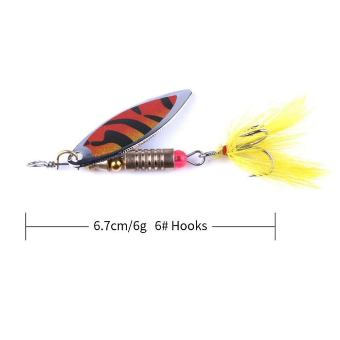 Composite Metal Sequin Fishing Lure For Freshwater Model