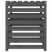 Composter Grey 63.5x63.5x77.5 Cm Solid Wood Pine Nxtnob