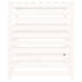 Composter White 82.5x82.5x99.5 Cm Solid Wood Pine Nxtnol