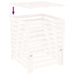Composter White 82.5x82.5x99.5 Cm Solid Wood Pine Nxtnol