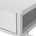Computer Desk Drawer Shelves Study Table 120cm White