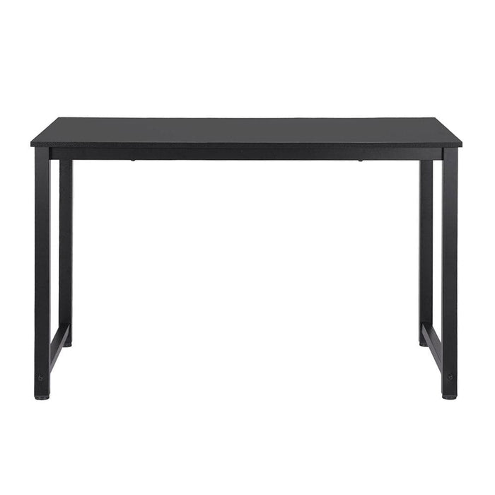 Computer Desk Home Office Study Table Black 120cm