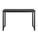 Computer Desk Home Office Study Table Black 120cm