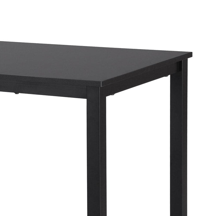 Computer Desk Home Office Study Table Black 120cm