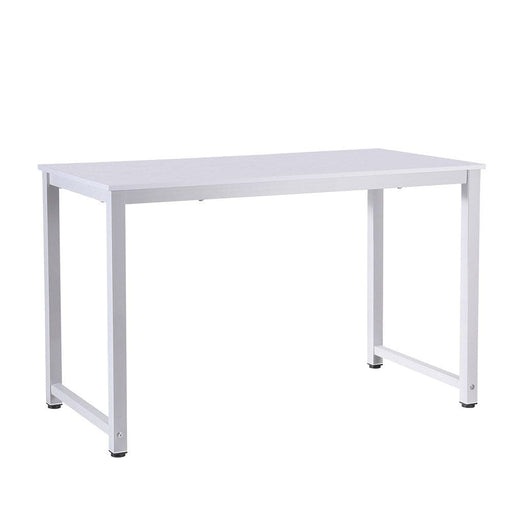 Computer Desk Home Office Study Table White 120cm