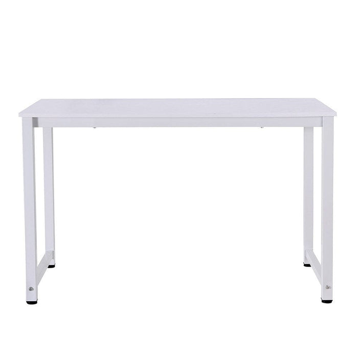 Computer Desk Home Office Study Table White 120cm