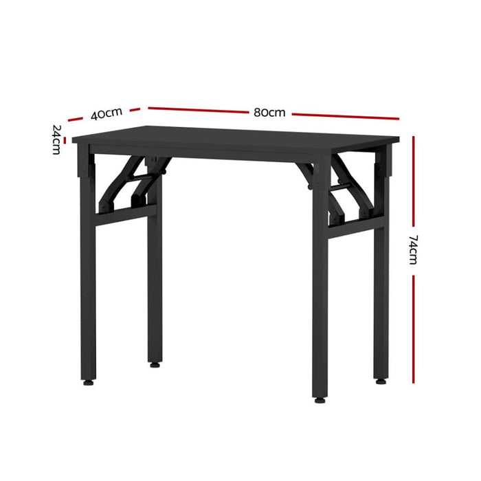 Computer Desk Laptop Table Bookshelf Storage Rack Office