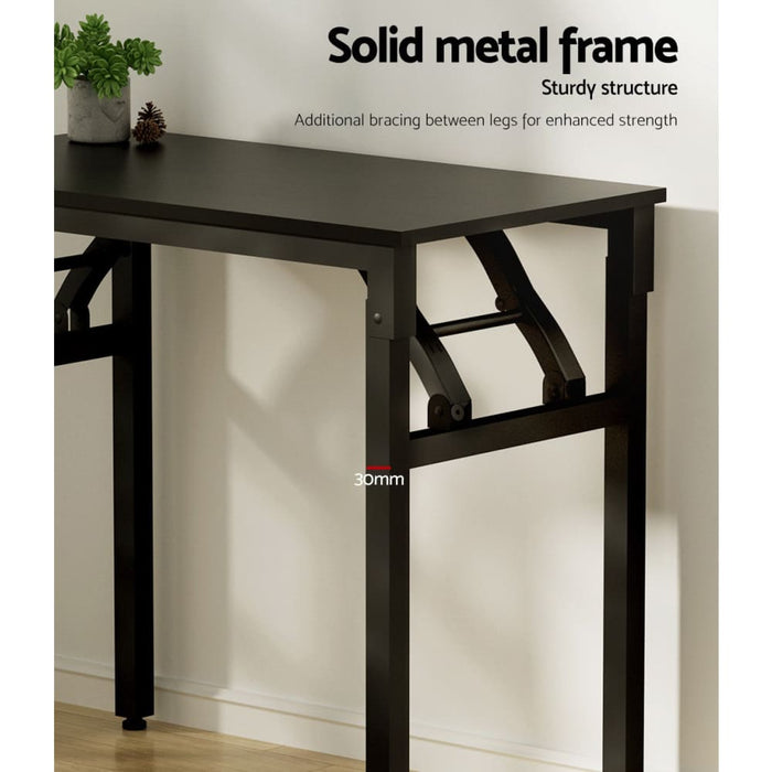 Computer Desk Laptop Table Bookshelf Storage Rack Office