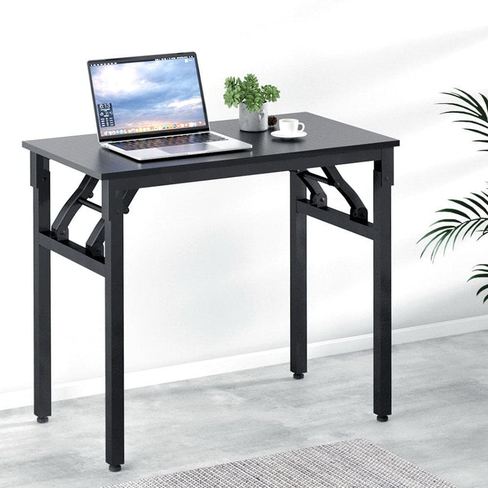 Computer Desk Laptop Table Bookshelf Storage Rack Office
