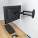 Computer Monitor Wall Mounted Universal Swivel Bracket