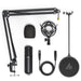 Xlr Condenser Microphone Kit Professional Cardioid Vocal