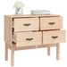 Console Cabinet 90x40x78 Cm Solid Wood Pine Nxoitk
