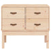 Console Cabinet 90x40x78 Cm Solid Wood Pine Nxoitk