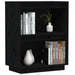 Console Cabinet Black 60x34x75 Cm Solid Wood Pine Notnxt