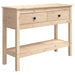 Console Table 100x35x75 Cm Solid Wood Pine Noalxa