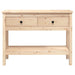 Console Table 100x35x75 Cm Solid Wood Pine Noalxa