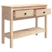 Console Table 100x35x75 Cm Solid Wood Pine Noalxa