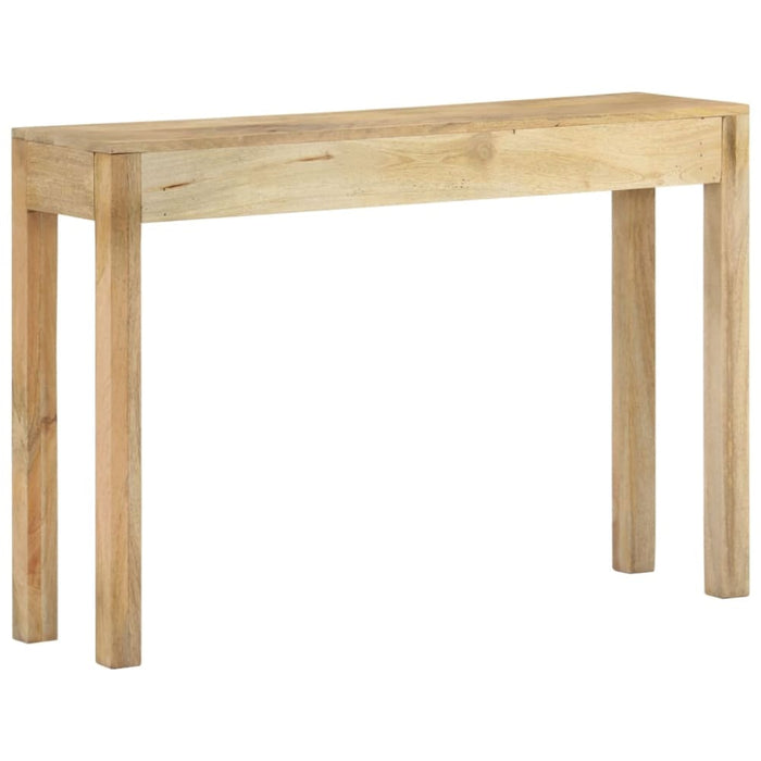 Console Table 110x30x75 Cm Solid Bleached Wood Mango Tpoloi