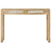 Console Table 110x30x75 Cm Solid Bleached Wood Mango Tpoloi