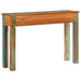 Console Table 110x30x75 Cm Solid Wood Reclaimed Tpxino