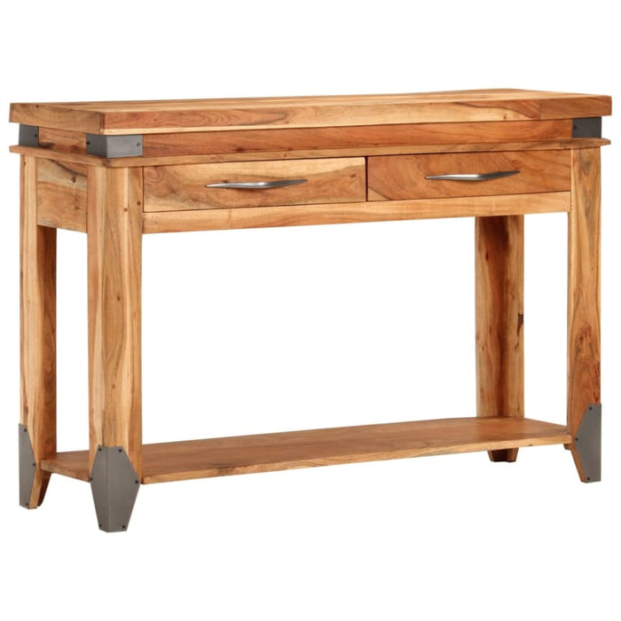 Console Table 110x34x74 Cm Solid Wood Acacia Ttnalk