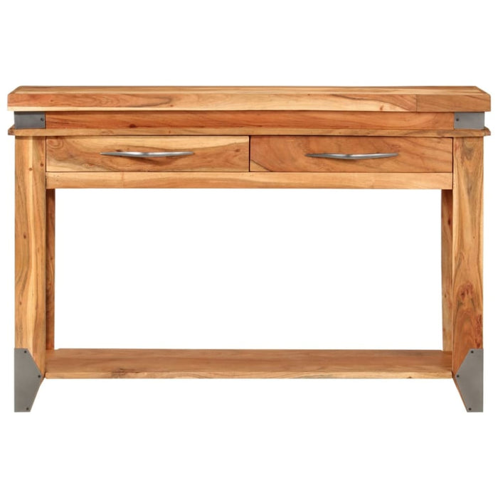 Console Table 110x34x74 Cm Solid Wood Acacia Ttnalk