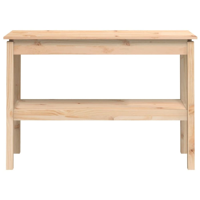 Console Table 110x40x75 Cm Solid Wood Pine Noaxkk
