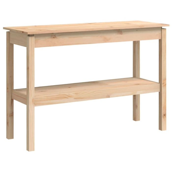 Console Table 110x40x75 Cm Solid Wood Pine Noaxkk