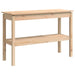 Console Table 110x40x75 Cm Solid Wood Pine Noaxkk