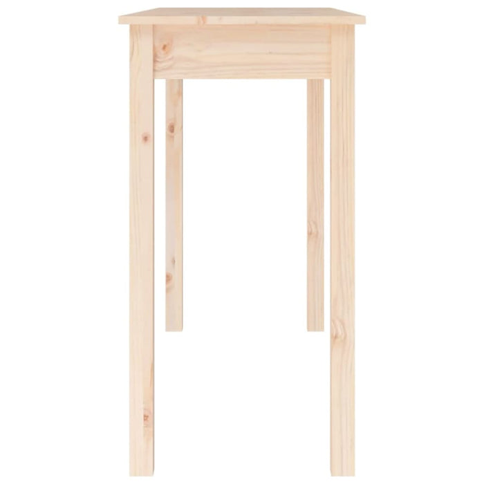 Console Table 110x40x75 Cm Solid Wood Pine Noaxtk