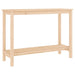 Console Table 110x40x80 Cm Solid Wood Pine Nxxxnx