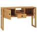 Console Table 120x32x75 Cm Solid Teak Wood Xnnnaa