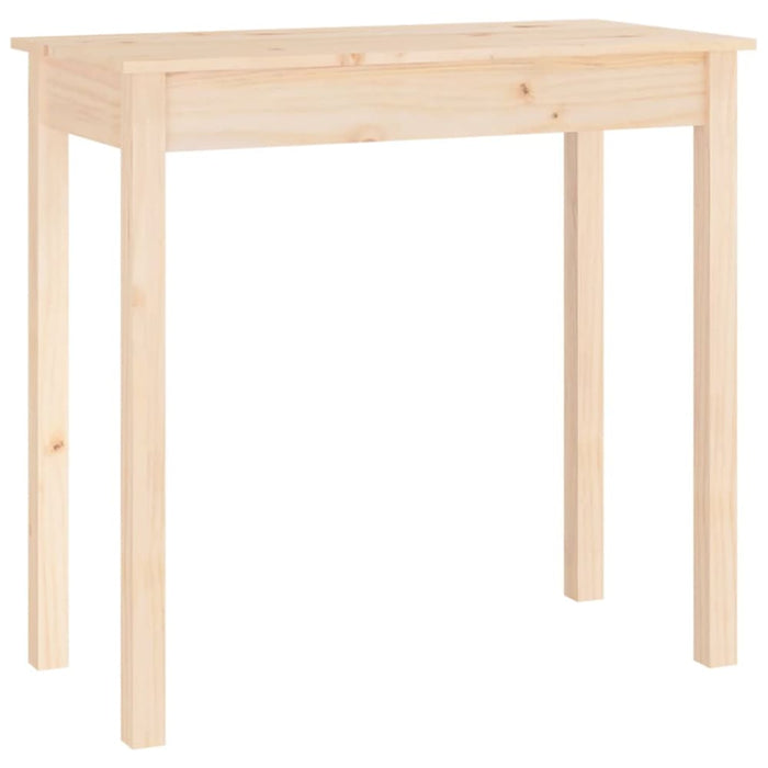 Console Table 80x40x75 Cm Solid Wood Pine Noaxaa