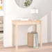Console Table 80x40x75 Cm Solid Wood Pine Noaxaa