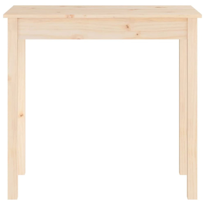 Console Table 80x40x75 Cm Solid Wood Pine Noaxaa