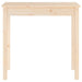 Console Table 80x40x75 Cm Solid Wood Pine Noaxaa