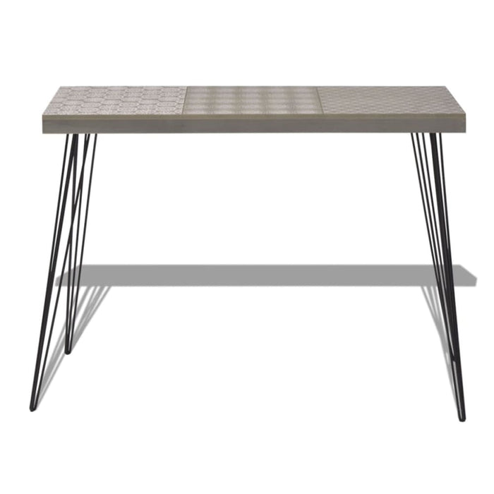 Console Table 90x30x71.5 Cm Grey Xatabo