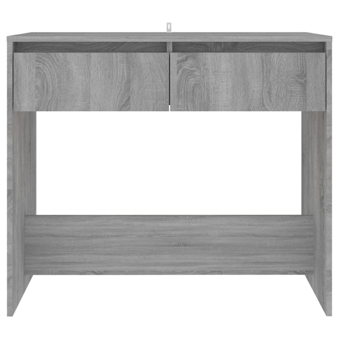 Console Table Grey Sonoma 89x41x76.5 Cm Engineered Wood