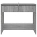 Console Table Grey Sonoma 89x41x76.5 Cm Engineered Wood