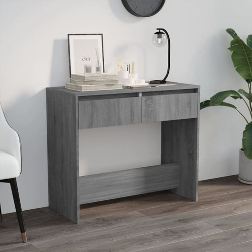 Console Table Grey Sonoma 89x41x76.5 Cm Engineered Wood