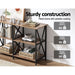 Console Table Hallway Sofa Entry Desk Retro Metal Display