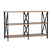 Console Table Hallway Sofa Entry Desk Retro Metal Display