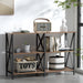 Console Table Hallway Sofa Entry Desk Retro Metal Display