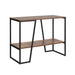 Console Table Hallway Sofa Entry Desk Retro Metal Display