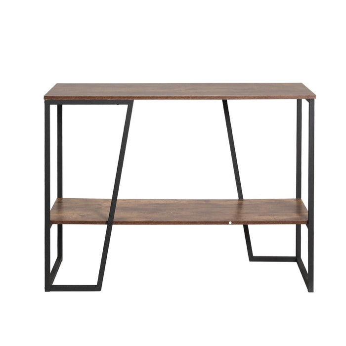 Console Table Hallway Sofa Entry Desk Retro Metal Display
