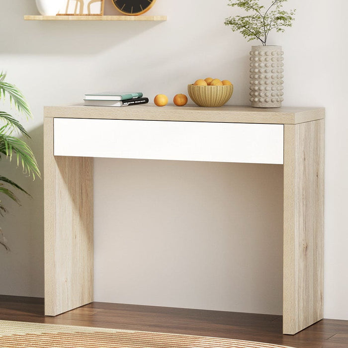 Console Table Hallway Sofa Entry Desk with Storage Drawer