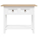 Console Table Mexican Pine Corona Range White 90x34.5x73 Cm