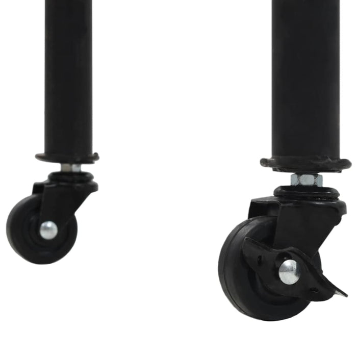 Console Table Mdf and Fir Wood 100x33.5x80 Cm Xapipn