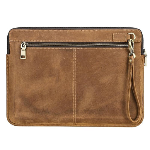 Contacts Family Leather Laptop Sleeve For Macbook Pro 14.2