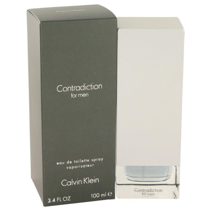 Contradiction Edt Spray by Calvin Klein for Men - 100 Ml